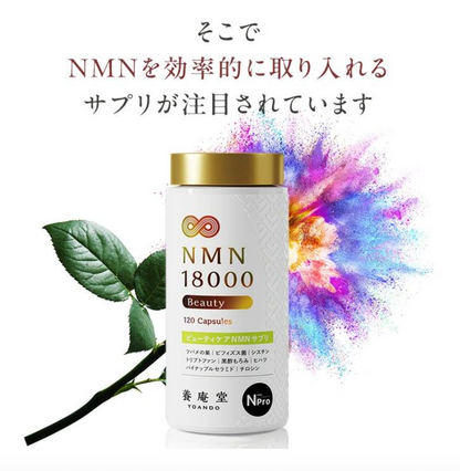 Abeyoando養庵堂 NMN 18000 Beauty 30日分 120粒