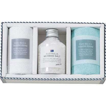 癒しのバスソルト＆マイクロファイバークロスセット